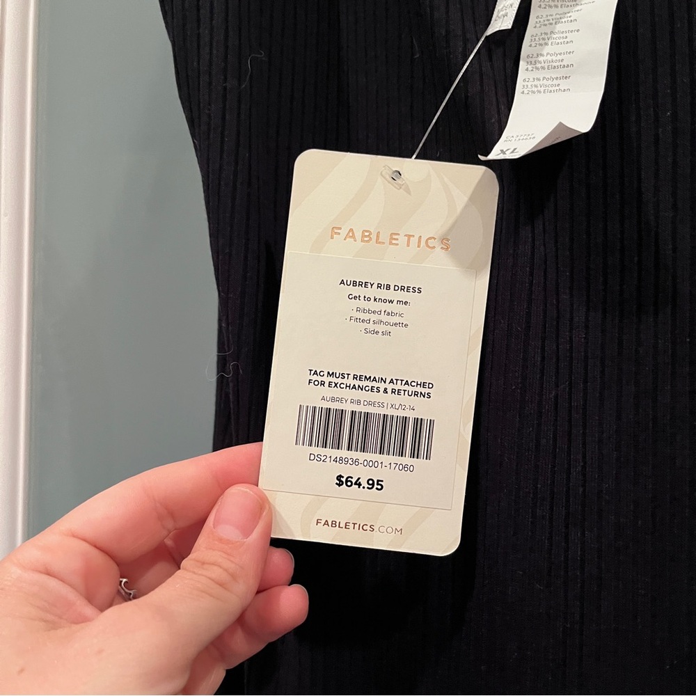 Fabletics Aubrey Rib Dress - Picture 6 of 7